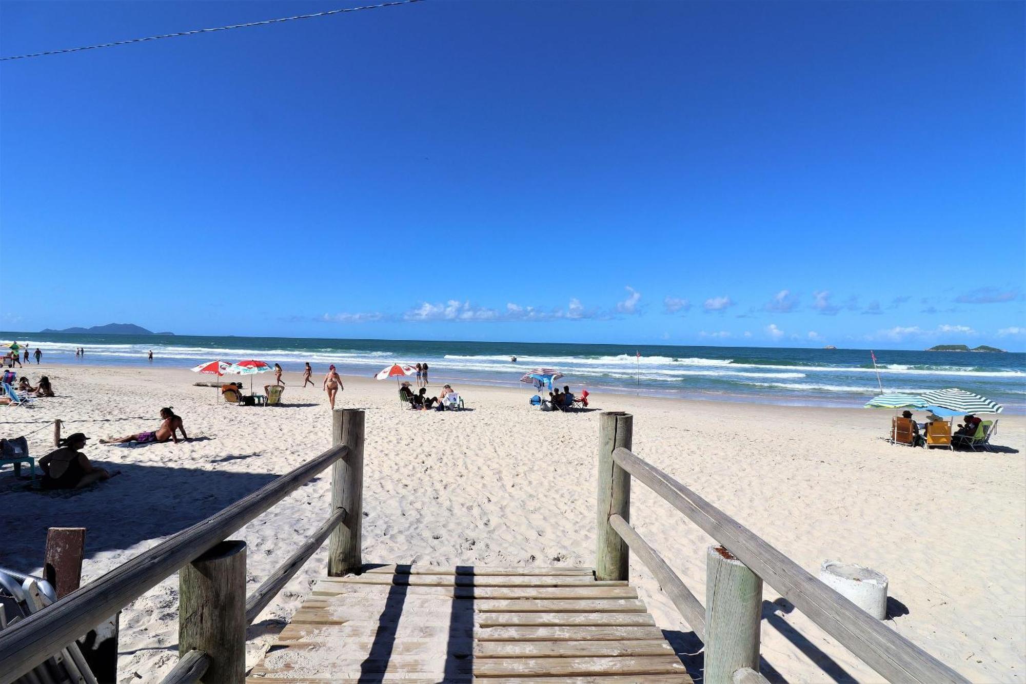 Maravilhoso Apto Wi-fi E Vista O Mar - Hb06f * Florianopolis
